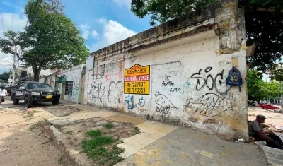 El predio rematado, ubicado en la carrera 44 No 70