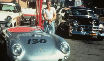 Actor estadounidense James Dean.