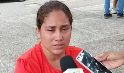 Julieth Romero, madre de niño muerto por inmersión