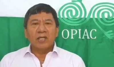 Julio César Estrada Cordero, líder indígena.