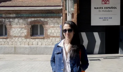 Cineasta colombiana Diana Bustamante, directora del documental "Nuestra película"