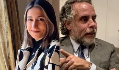 Laura Sarabia y Armando Benedetti.