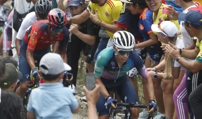 El colombiano Miguel Ángel 'Superman' López.