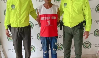 Luis Ferreira Ospino capturado por homicidio, tráfico o porte de armas de fuego.