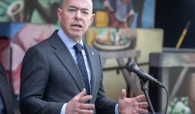 Secretario de Seguridad Nacional de Estados Unidos, Alejandro Mayorkas.