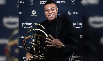 El delantero francés Kylian Mbappé.