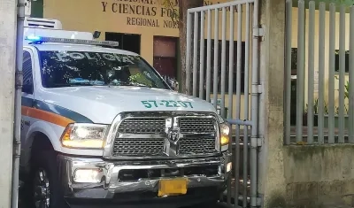 Instalaciones de Medicina Legal.