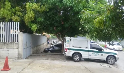 El cráneo humano fue llevado a Medicina Legal. 