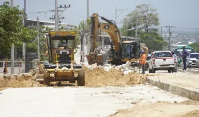Avanzan las obras en La Cordialidad.