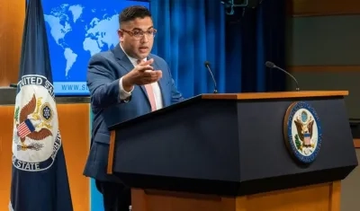 Portavoz adjunto del Departamento de Estado, Vedant Patel.