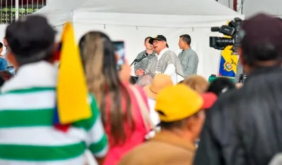 El Presidente de la República, Gustavo Petro.