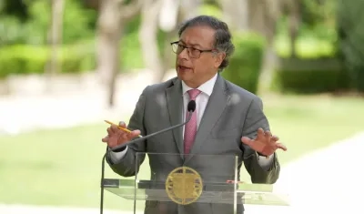 El Presidente de la República, Gustavo Petro.