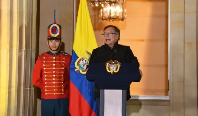 El Presidente de la República, Gustavo Petro.