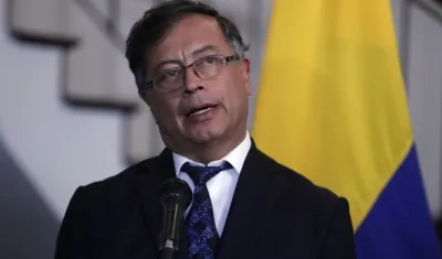 El Presidente de Colombia, Gustavo Petro.