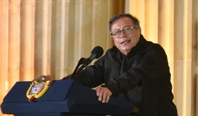 El Presidente de la República, Gustavo Petro.