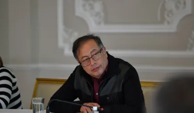 El Presidente de la República, Gustavo Petro.