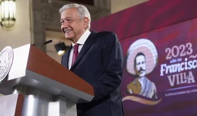 Andrés Manuel López Obrador, presidente de México. 