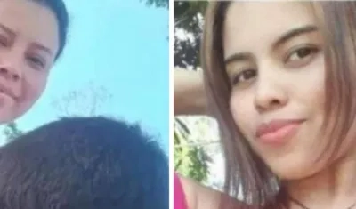 Sadith Vanessa Martínez (la presunta asesina) y Luz Neida Bettín Baldovino (la víctima).