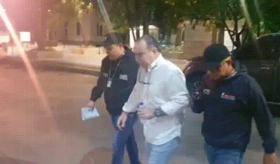 El exmagistrado de la Corte Constitucional, Jorge Ignacio Pretelt Chaljub.