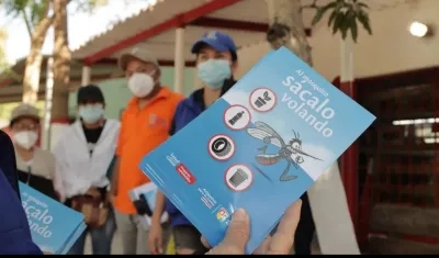 Acciones de educación y prevención contra el dengue.