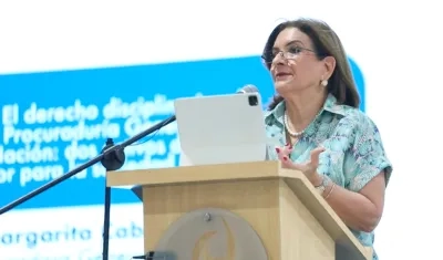 La Procuradora General de la Nación, Margarita Cabello.