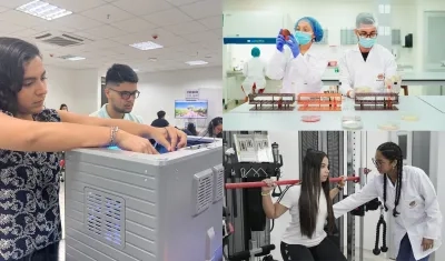 Imágenes de las actividades en el programa.