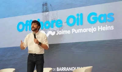 El Alcalde de Barranquilla, Jaime Pumarejo.