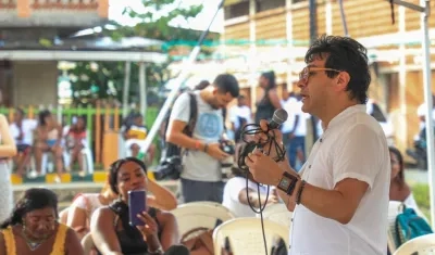 El Alto Comisionado para la Paz, Danilo Rueda.