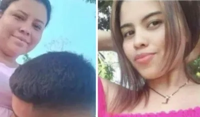 Sadith Vanessa Martínez (la presunta asesina) y Luz Neida Bettín Baldovino (la víctima).