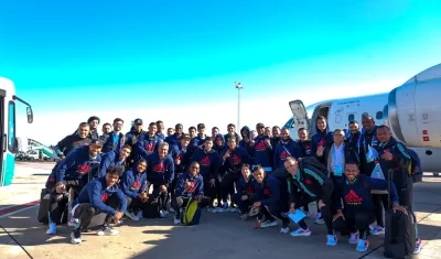 La Selección Colombia Sub-20 ya está en San Juan para jugar octavos de finales