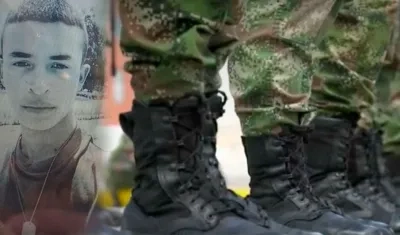 El soldado asesinado Julio César Aguirre.