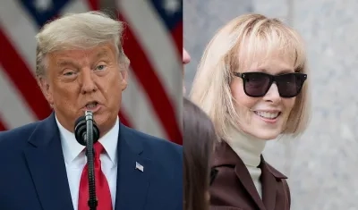Donald Trump y E.Jean Carroll.