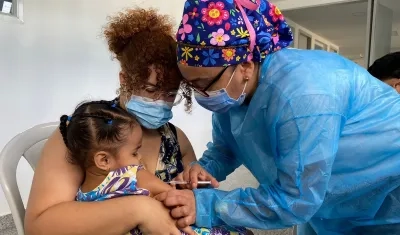 Vacunación contra la influenza.