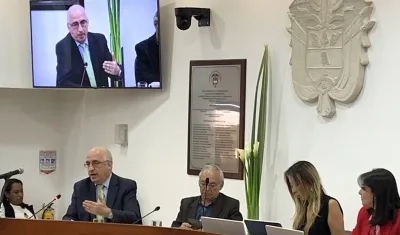 El gerente general del Banco de la República, Leonardo Villar.