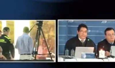 El alcalde fue detenido en plena audiencia.
