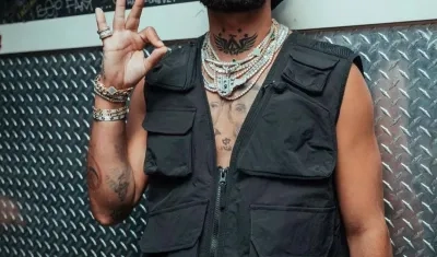 El rapero se presentó en el Reggaeton Lima Festival.