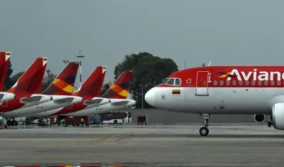 Aerolínea Avianca.