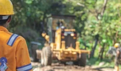 Imagen de una de las obras.