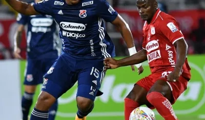 Carlos Darwin Quintero, atacante del América de Cali. 