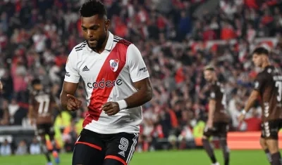 Miguel Borja abrió el marcador en el minuto 2 del primer tiempo.