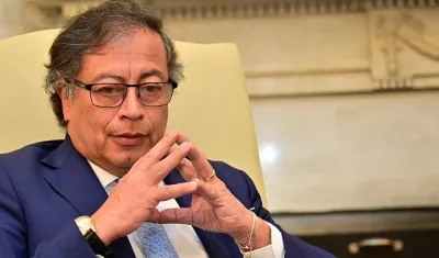 El Presidente de la República, Gustavo Petro.