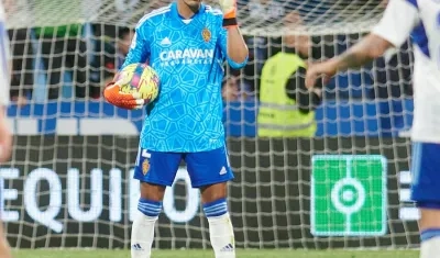 Gabriel Fuentes tapó en los tres últimos minutos del partido.