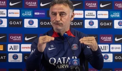 Christophe Galtier cumple su primera temporada como enttenador del PSG.