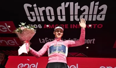 Remco Evenepoel superó por 22 segundos al italiano Filippo Gana.