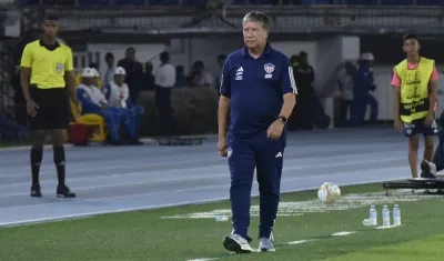 Hernán Darío Gómez dijo que, contra Pereira, Junior no tuvo alegría. 