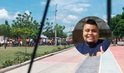 Cancha La Viola en Soledad y Sebastián José Arrieta Rangel