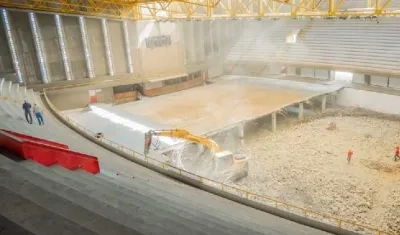 Imagen de una de las obras en Risaralda.