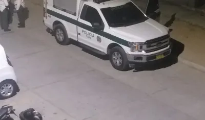 La Policía en Caribe Verde tras los hechos de la noche de sábado