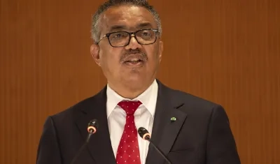 Tedros Adhanom Ghebreyesus, director general de la Organización Mundial de la Salud.