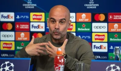 Pep Guardiola, entrenador del Manchester City. 